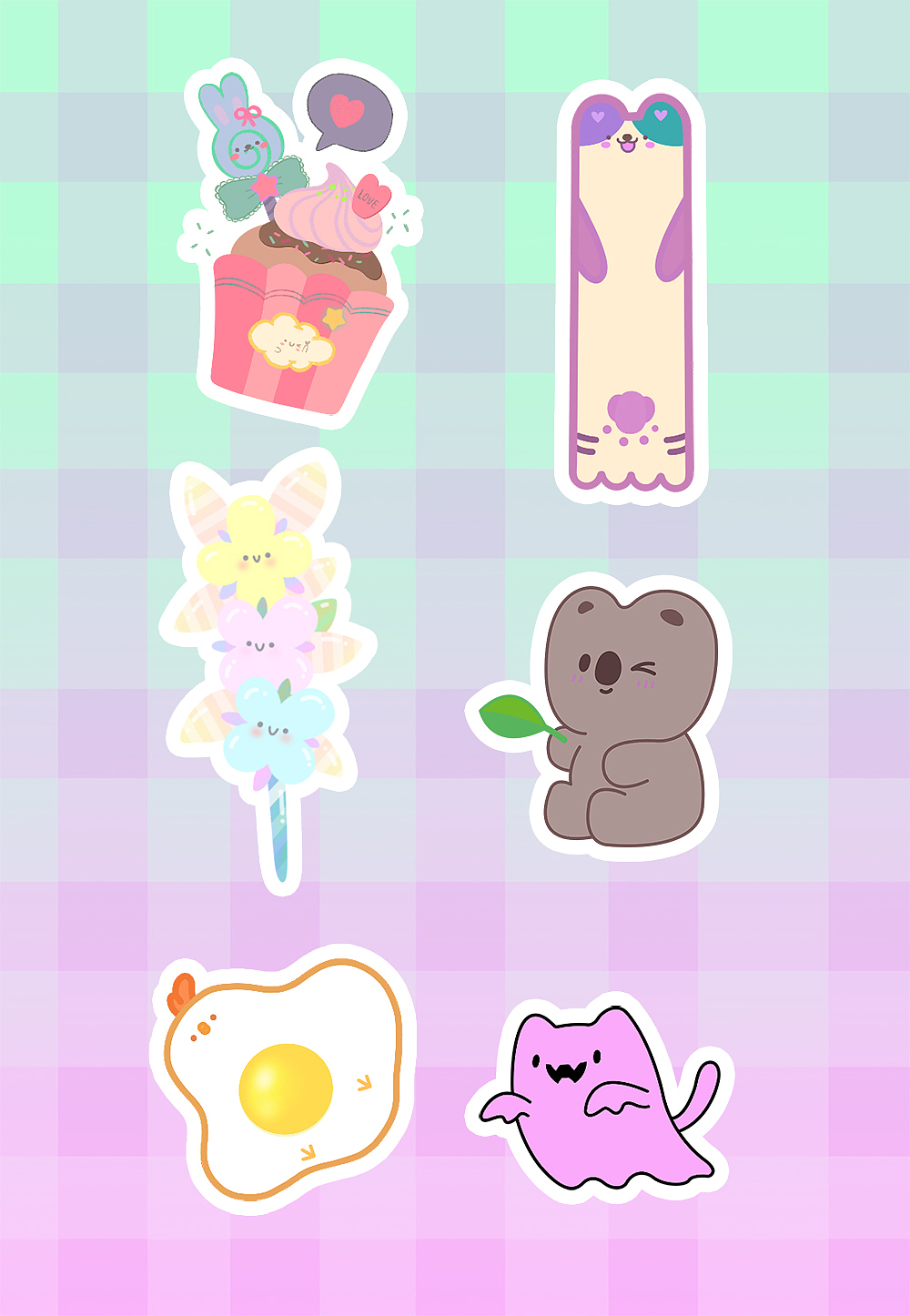 原创卡通贴纸设计