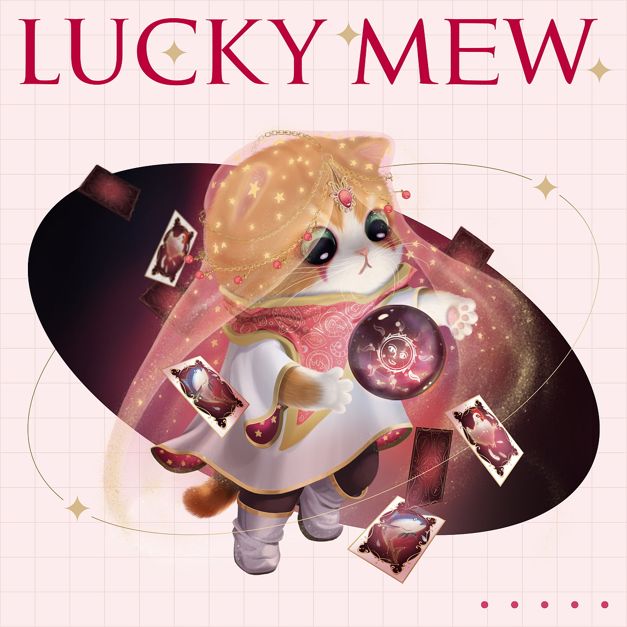 咔小伊IP设计，占卜喵，猫（图ZMjg4NjcyMTQ4） - IP形象 - 站酷设计师赵我抄Albert原创素材 - 站酷ZCOOL