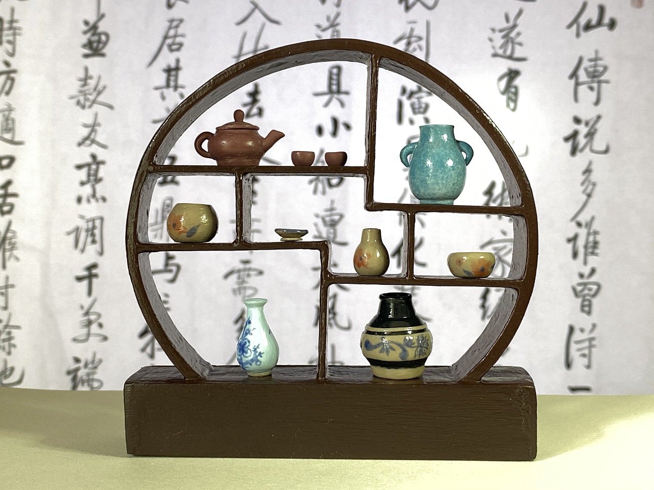 软陶迷你陶瓷架