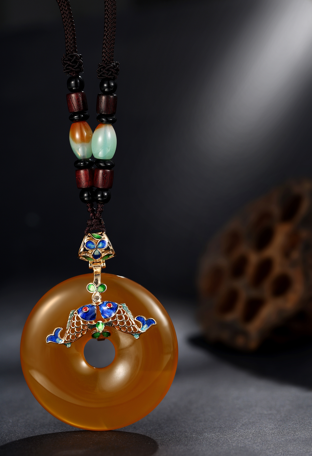 玉石吊坠 黄玉髓 和田玉 吊坠