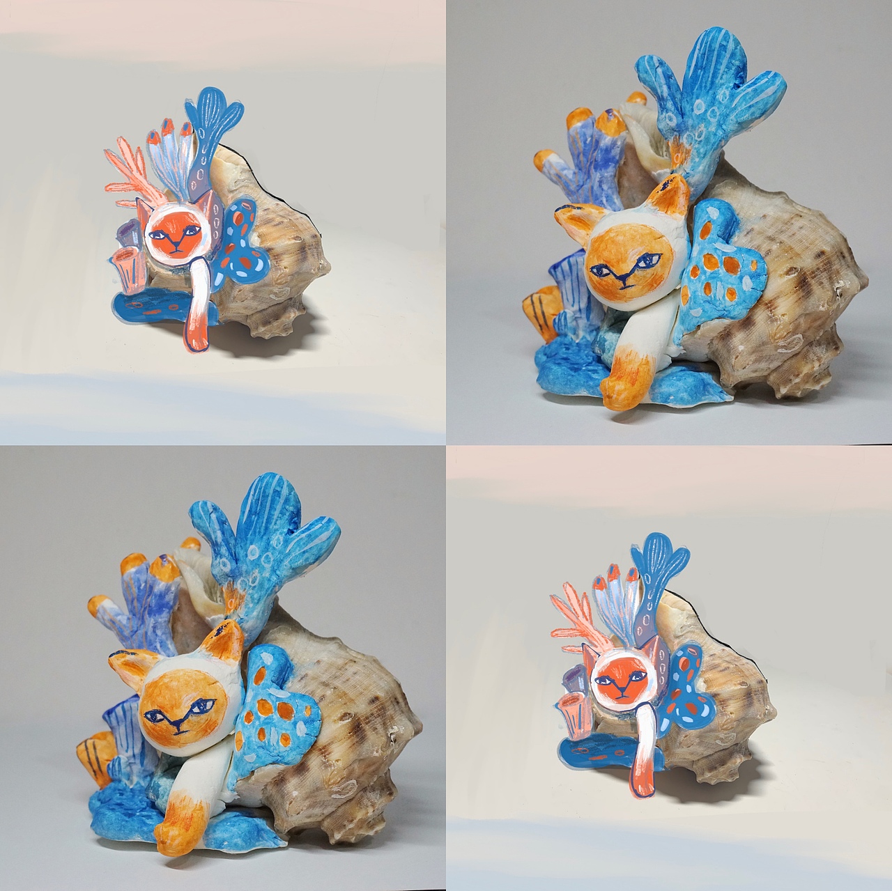 海螺猫（图ZMjQ2NjUzOTEy） - 人物/生物 - 站酷设计师Libbyhuili原创素材 - 站酷ZCOOL