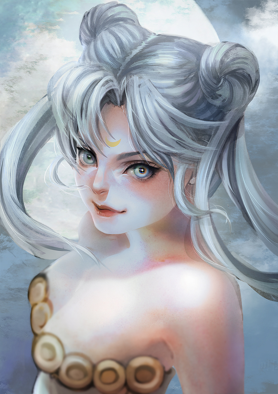 月亮公主|动漫|单幅漫画|basu_原创作品-站酷zcool