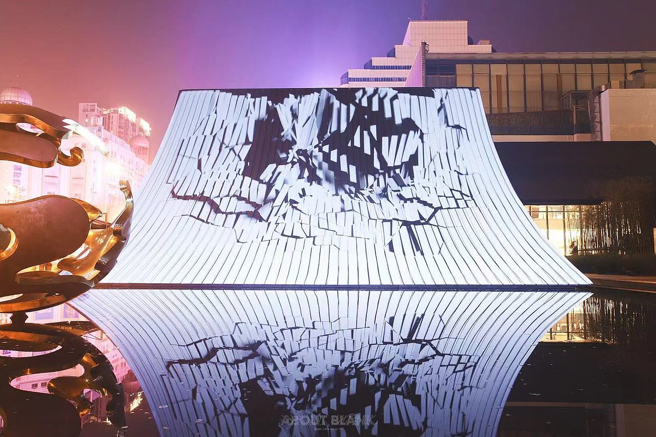 远洋东方境·世界观 建筑投影秀