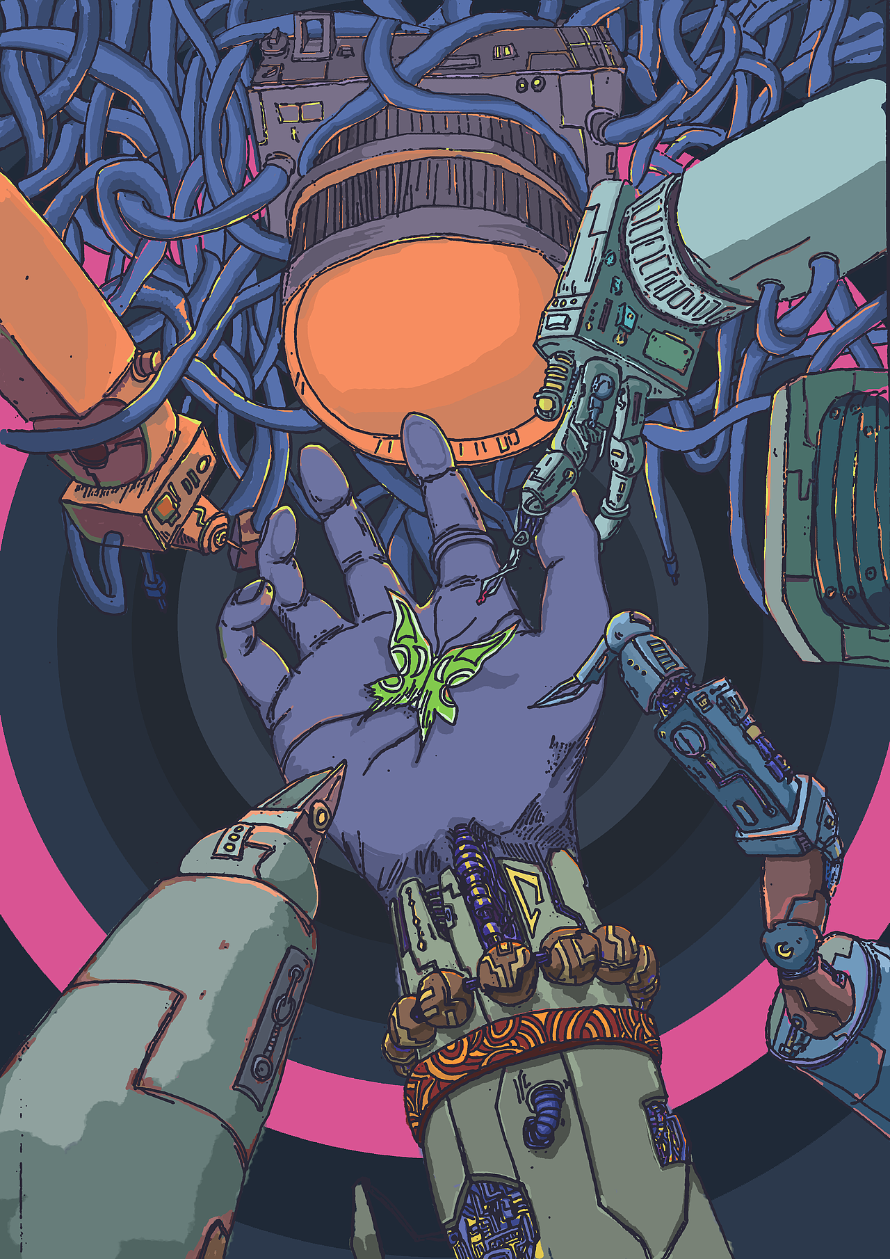 朋克唐朝（图ZMjA4NzI0NTM2） - 创作习作 - 站酷设计师叫我二十四原创素材 - 站酷ZCOOL