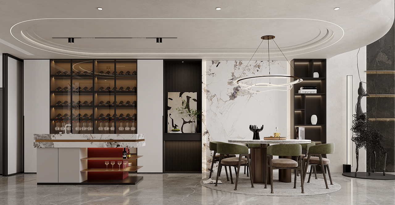 简约别墅效果图