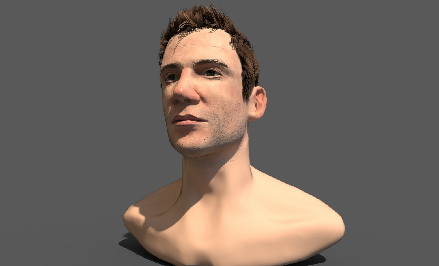 头部练习|三维|人物/生物|缙尘 - 原创作品 - 站酷 (zcool)