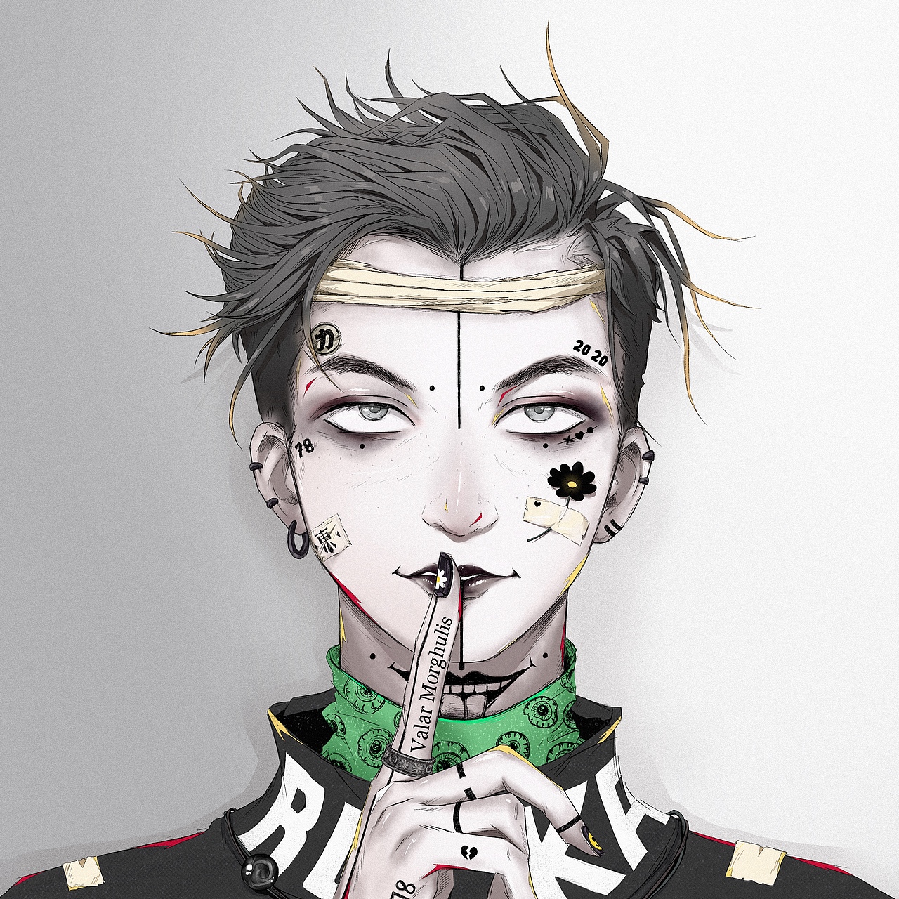 自己画自己（图ZMjQ1MDU5MDA0） - 创作习作 - 站酷设计师RUKA7008原创素材 - 站酷ZCOOL