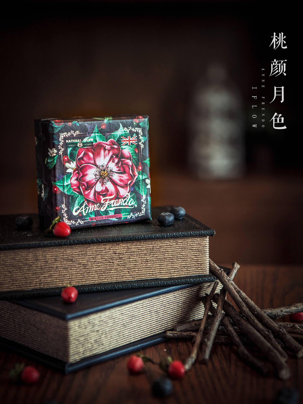 桃颜月色   I   洁面皂静物拍摄