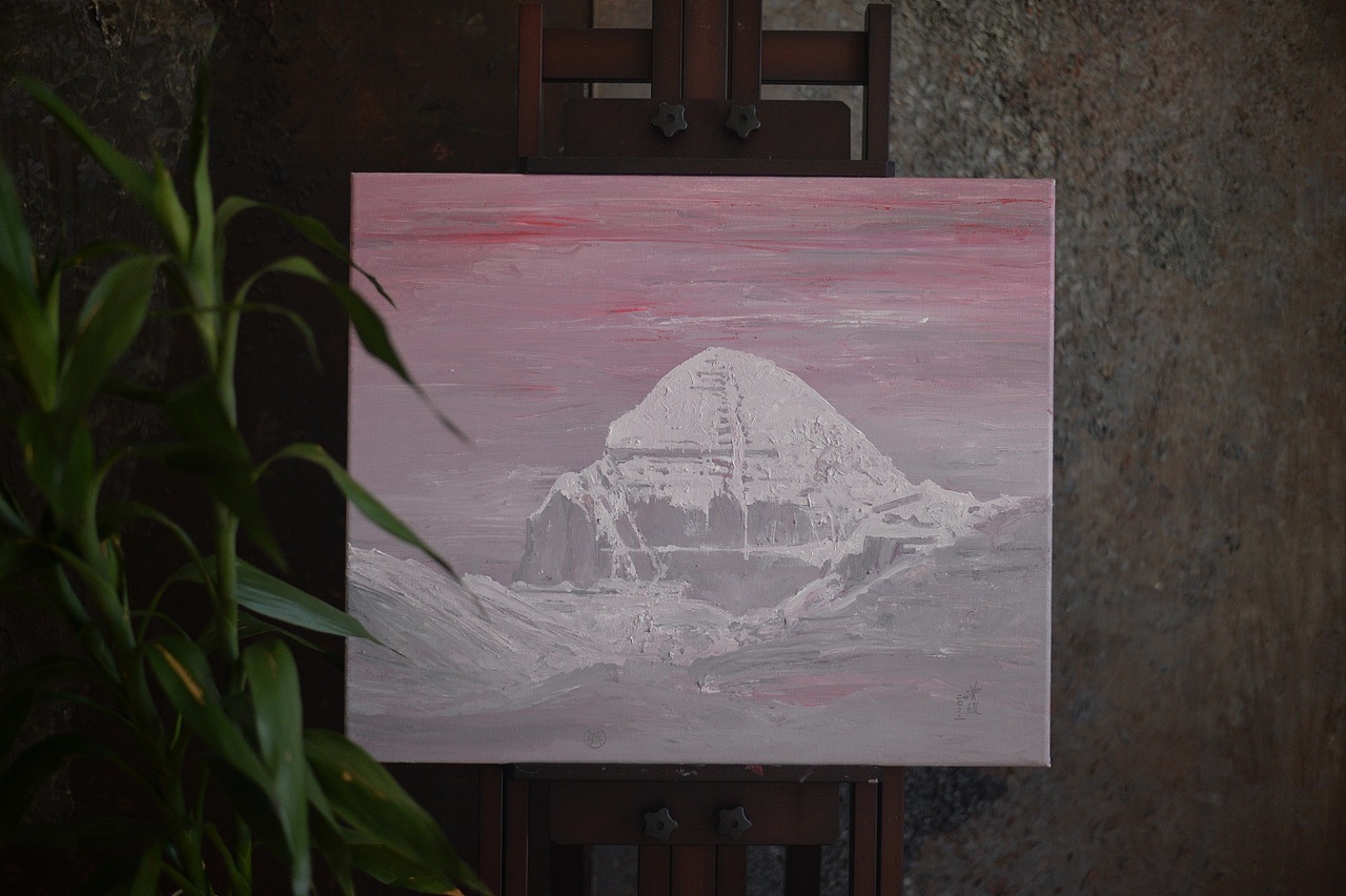 【绘画】冈仁波齐