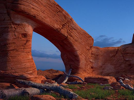 red rock