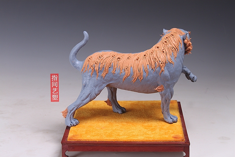 贺加贵面塑软陶（文殊菩萨）