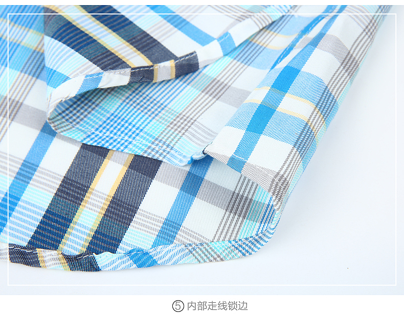 男士夏季短袖衬衫详情页