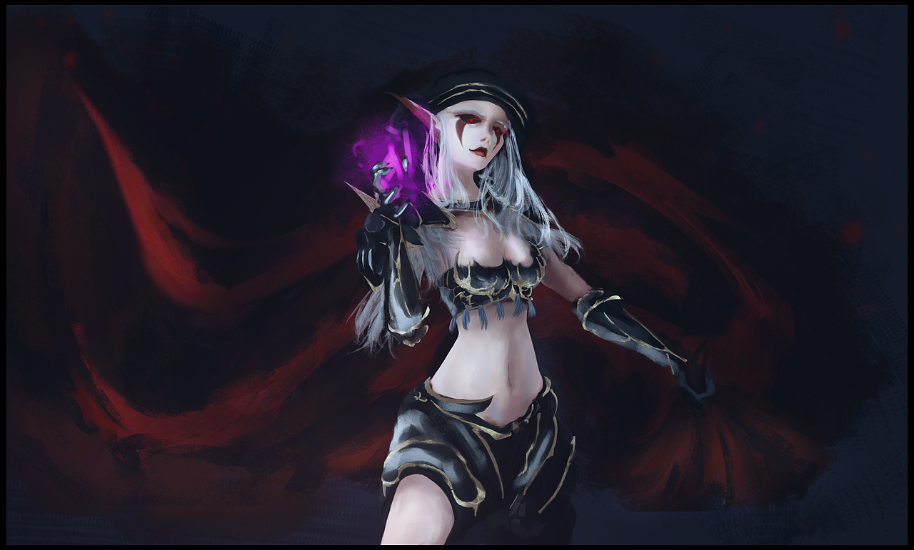 为了黑暗女王生死相随