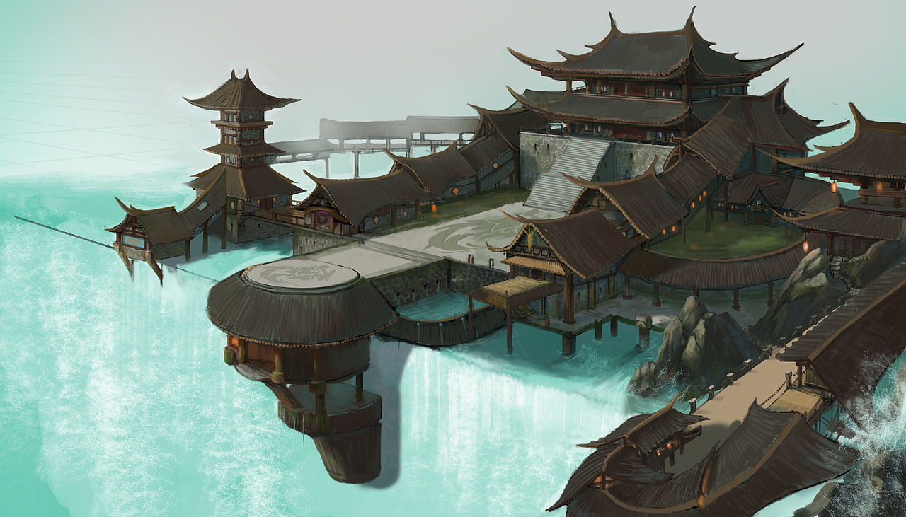 场景设计（图ZNTUzNjQ4Mjg=） - 概念设定 - 站酷设计师丶摩尛卡原创素材 - 站酷ZCOOL