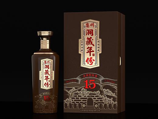 山东诸城密州春酒业【洞藏年份】白酒包装设计酒瓶设计