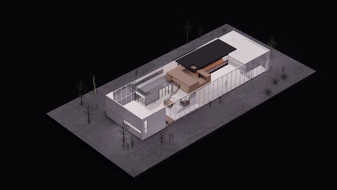 盒睦.有度——盒式体块的空间变奏曲