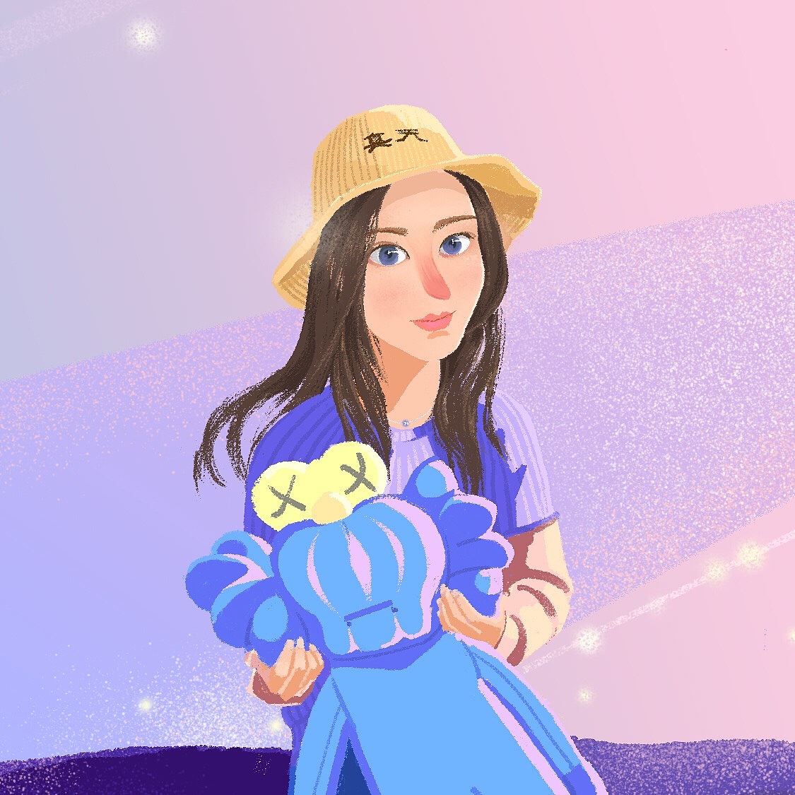 你最可愛（圖ZMTQzMzU2MzQ0） - 商業(yè)插畫 - 站酷設(shè)計師幽藝空間原創(chuàng)素材 - 站酷ZCOOL