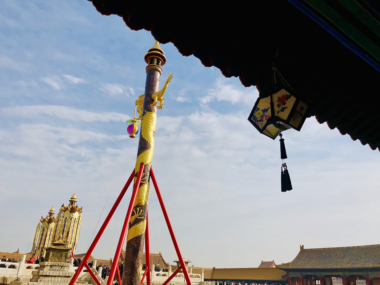 故宫天灯万寿灯宫灯——故宫过大年