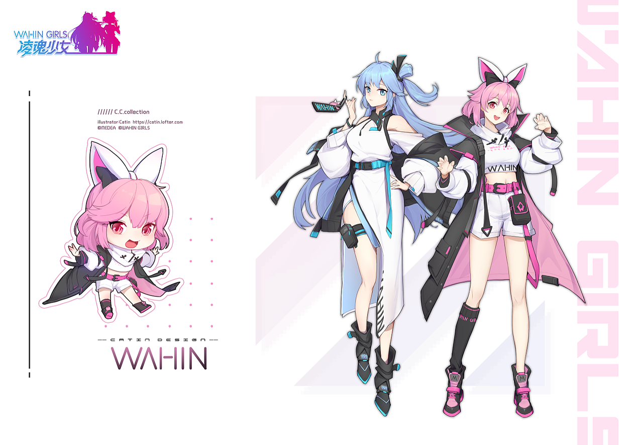 凌魂少女出gai日常（图ZMTk0ODQwMjk2） - IP形象 - 站酷设计师catin猫罐头原创素材 - 站酷ZCOOL