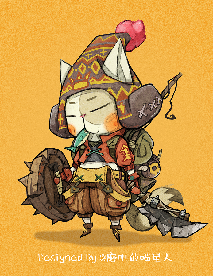 更新八只喵星人,战吧喵星人!!(内有色稿和动图)(图ZNDAzOTE5ODA=) - 其他动漫 - 站酷设计师磨叽的喵星人原创素材 - 站酷ZCOOL