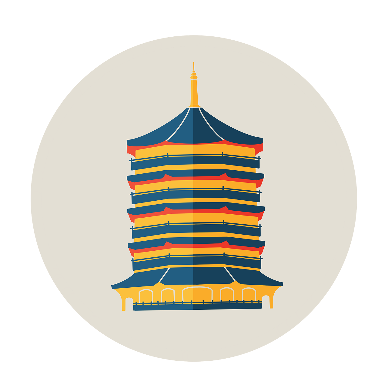 河南18地市地标