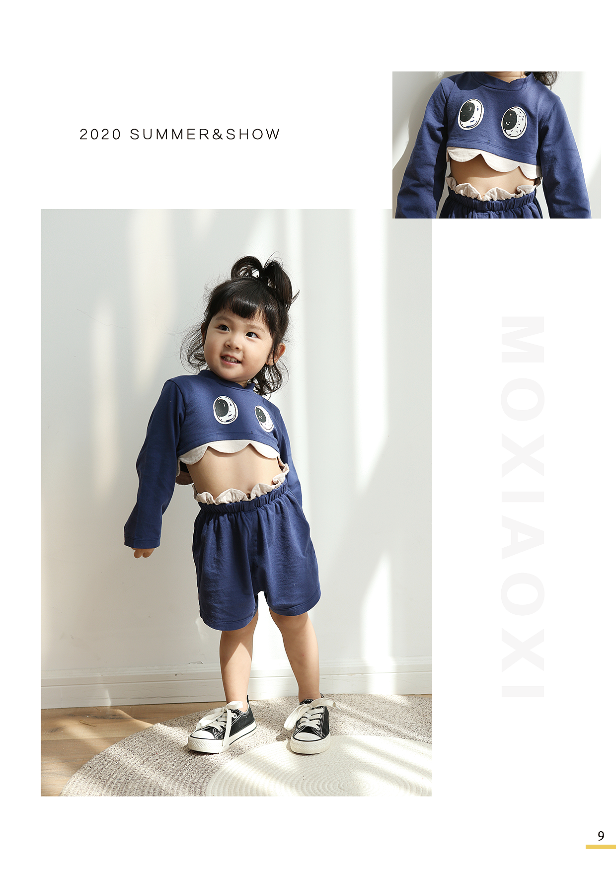 莫小汐童装夏装画册排版（图ZMjAxNjU0MTgw） - 书籍/画册 - 站酷设计师一只大萝北原创素材 - 站酷ZCOOL
