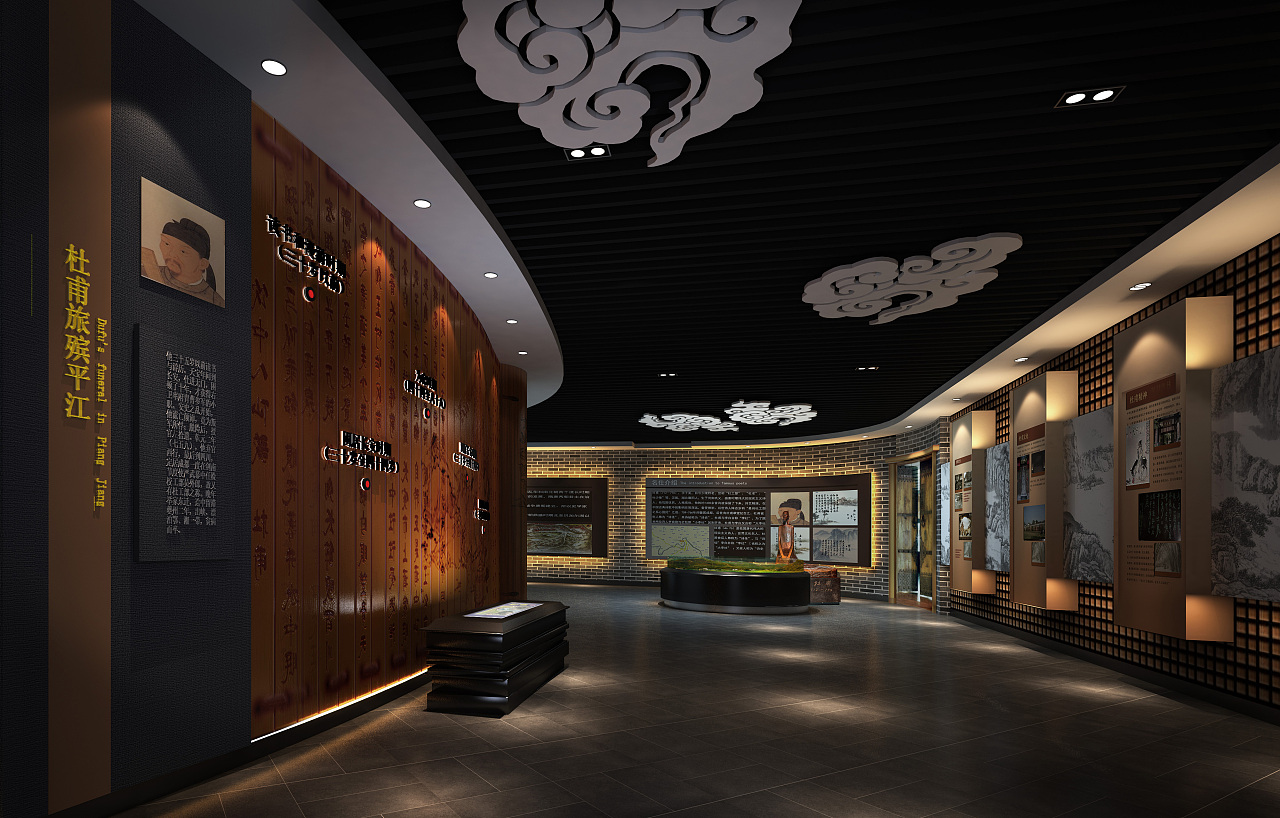 平江档案馆空间设计|空间|展陈设计|汇林文化 - 原创作品 - 站酷