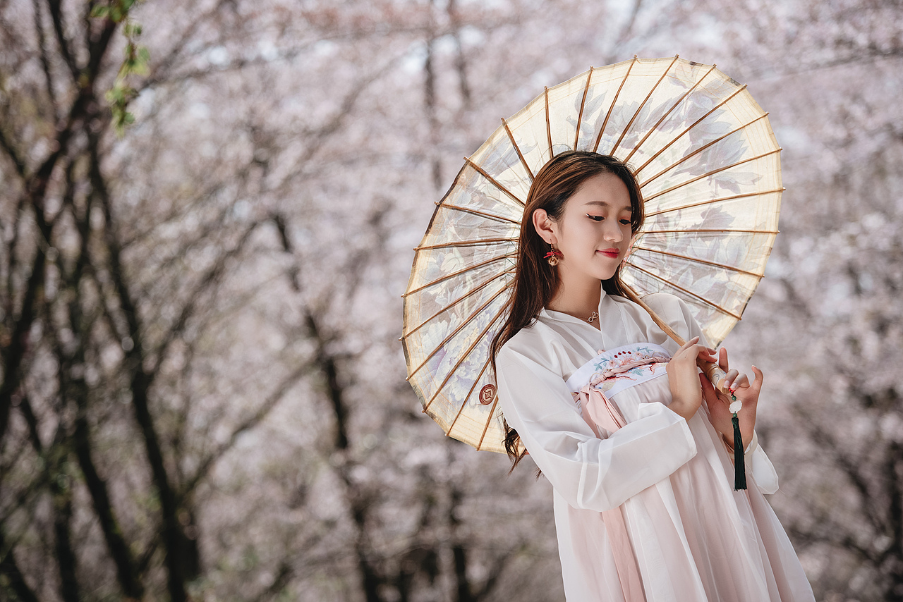 "樱"为有你,樱花人像拍摄案例