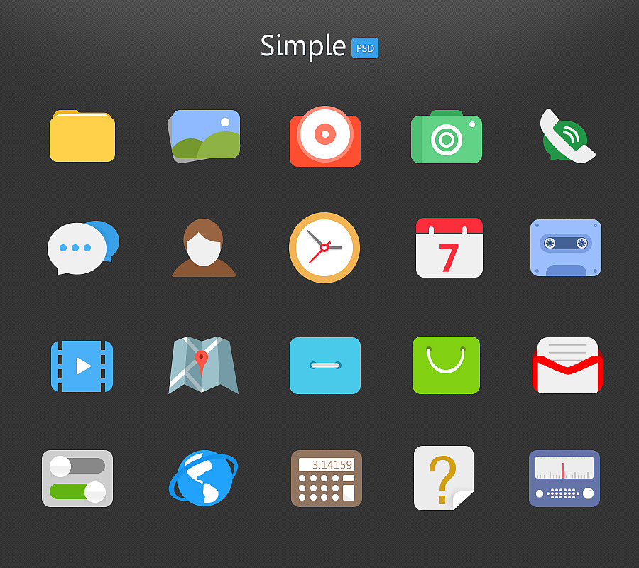 Simple（图ZMTI1ODk2MDg=） - 图标 - 站酷设计师aervea原创素材 - 站酷ZCOOL