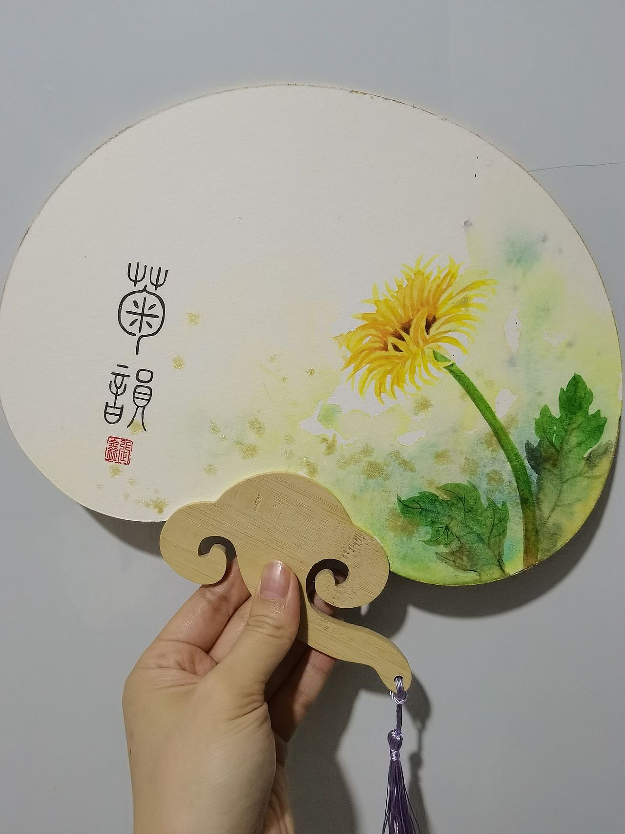 手绘团扇合辑（一）（图ZMzQ1ODA2ODQ4） - 其他手工艺 - 站酷设计师麻雀菌原创素材 - 站酷ZCOOL