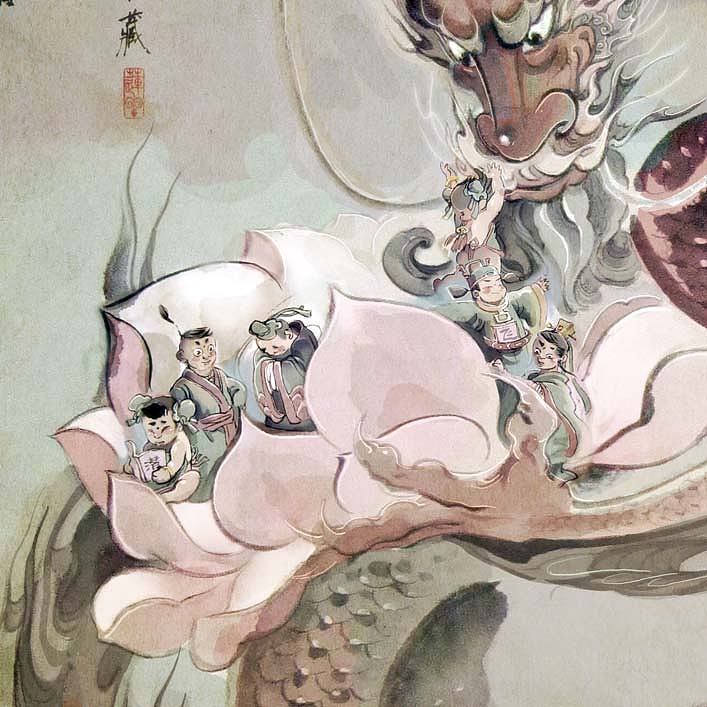 龙行天下之【亢龙无悔】（图ZMzgzMjM5Mg==） - 文案/策划 - 站酷设计师莲羊原创素材 - 站酷ZCOOL