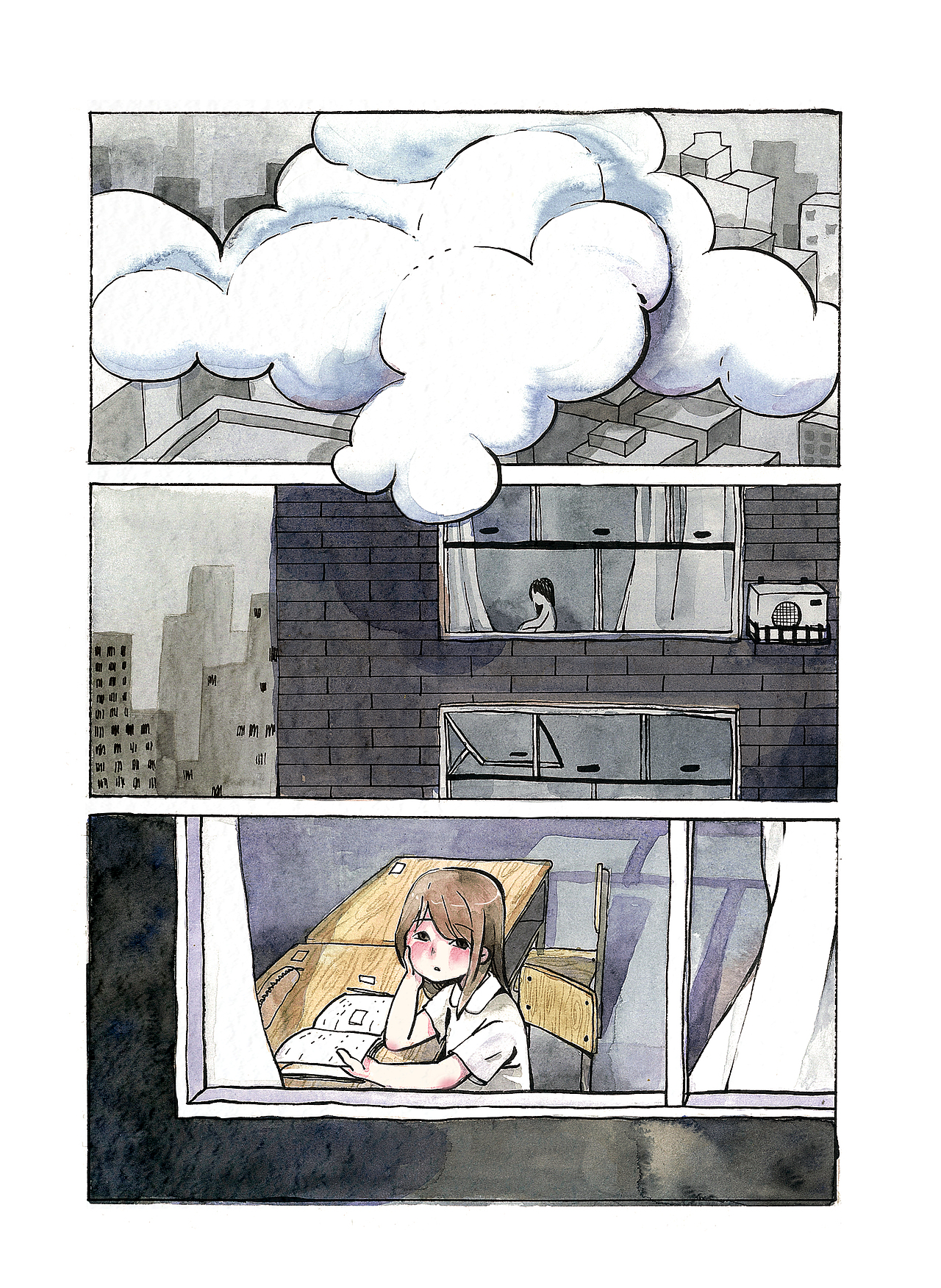 《蝴蝶》漫画作品#青春答卷2018#