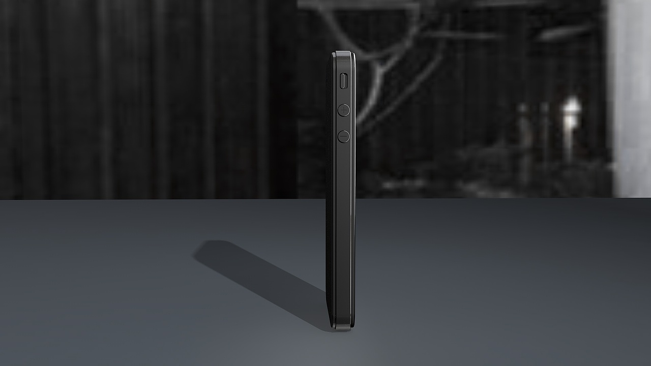 iPhone 4手机渲染图C4D