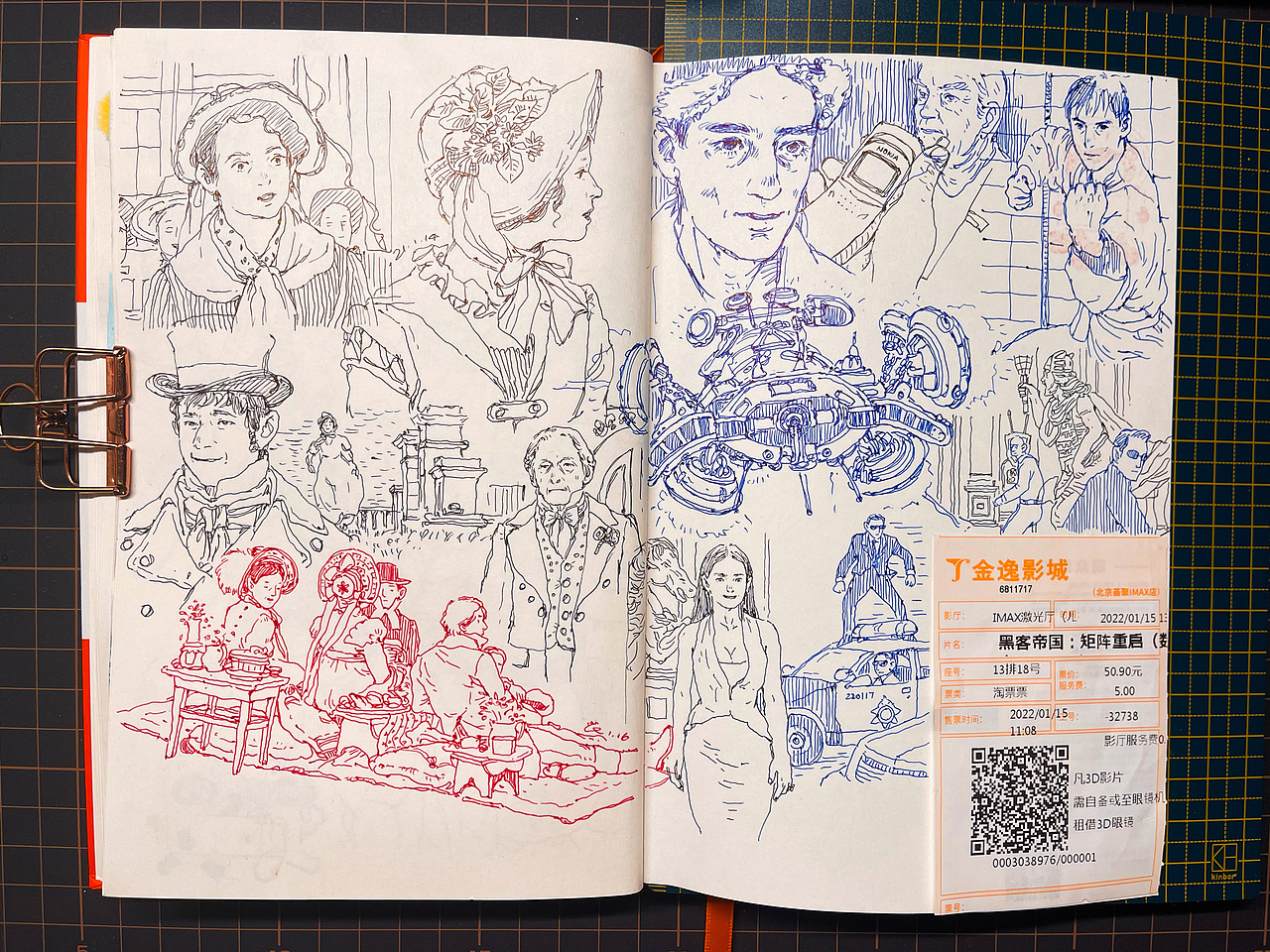 「28天」速写打卡挑战 04_相册合影（图ZMjg2MzA4Mzgw） - 创作习作 - 站酷设计师酸菜小黄鱼_原创素材 - 站酷ZCOOL