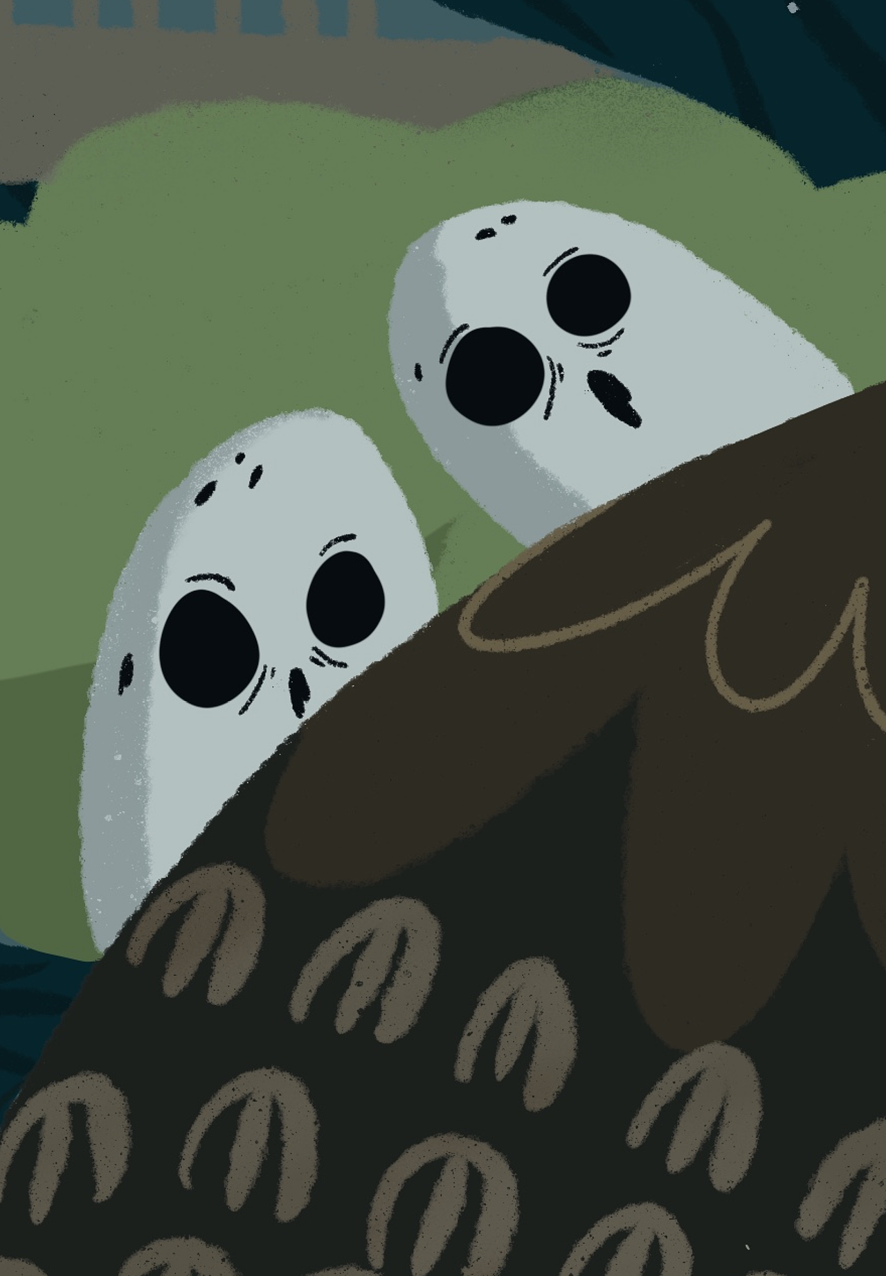 森林里的精灵——插画练习（图ZMjc4MjExMTYw） - 创作习作 - 站酷设计师大脸喵喵爱吃鱼原创素材 - 站酷ZCOOL