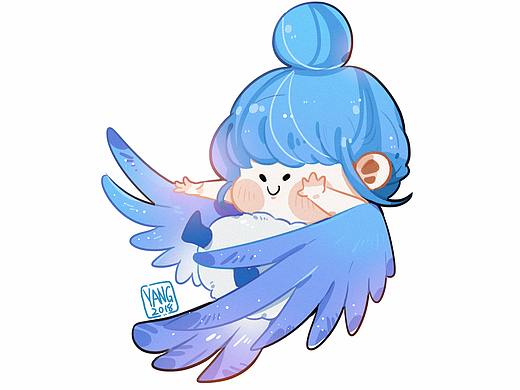 来一波阔耐的小鸟子