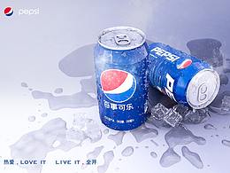 C4D模型零散作品-百事可乐