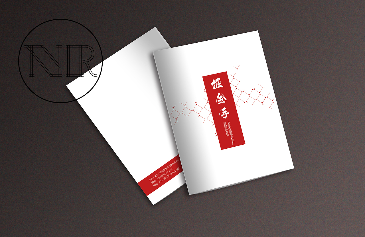 金融红色画册/手册