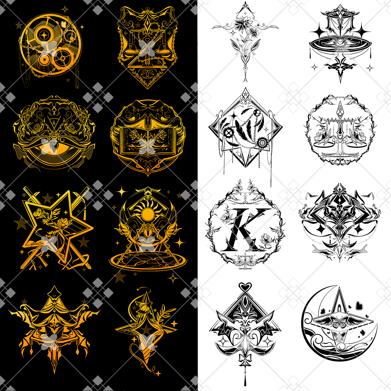 画的一些印象logo