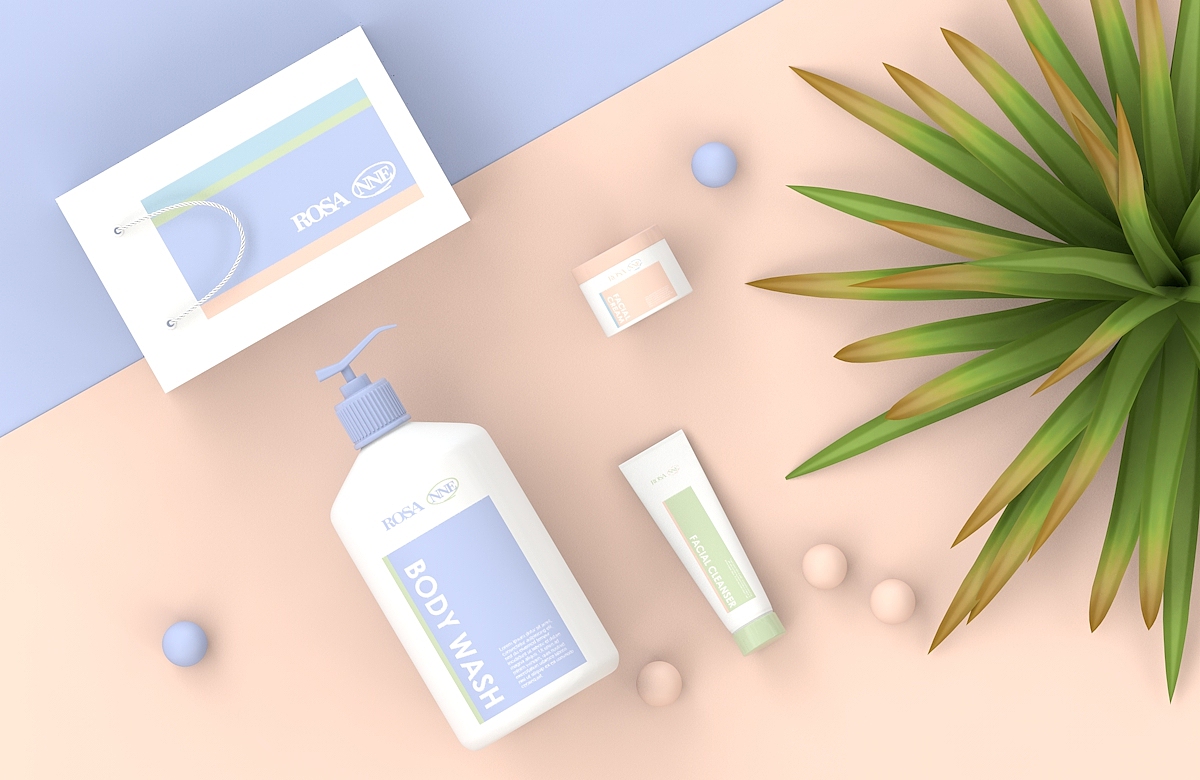 哈尔滨LOGO设计/标志设计/VI设计/浅渚/ROSA