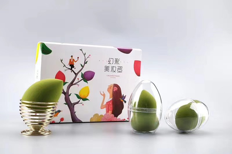 幻彩美妆蛋 插画设计（图ZMjQxMjY3Mjky） - 商业插画 - 站酷设计师迟兴成工作室原创素材 - 站酷ZCOOL