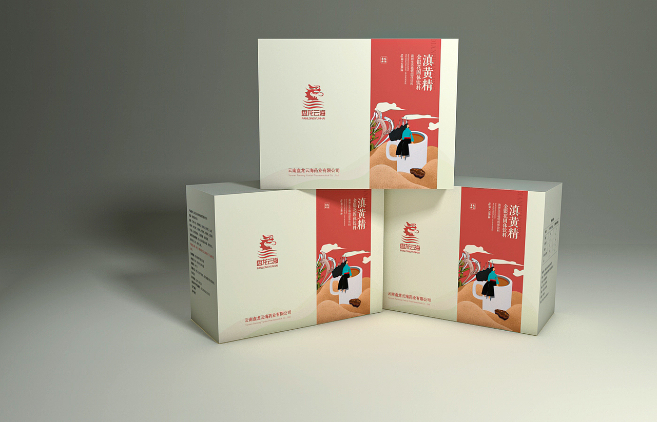 黄精金银花饮料包装