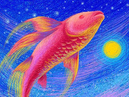 LAMY重庆店主视觉插画《山城·起航》《雾都·归来》