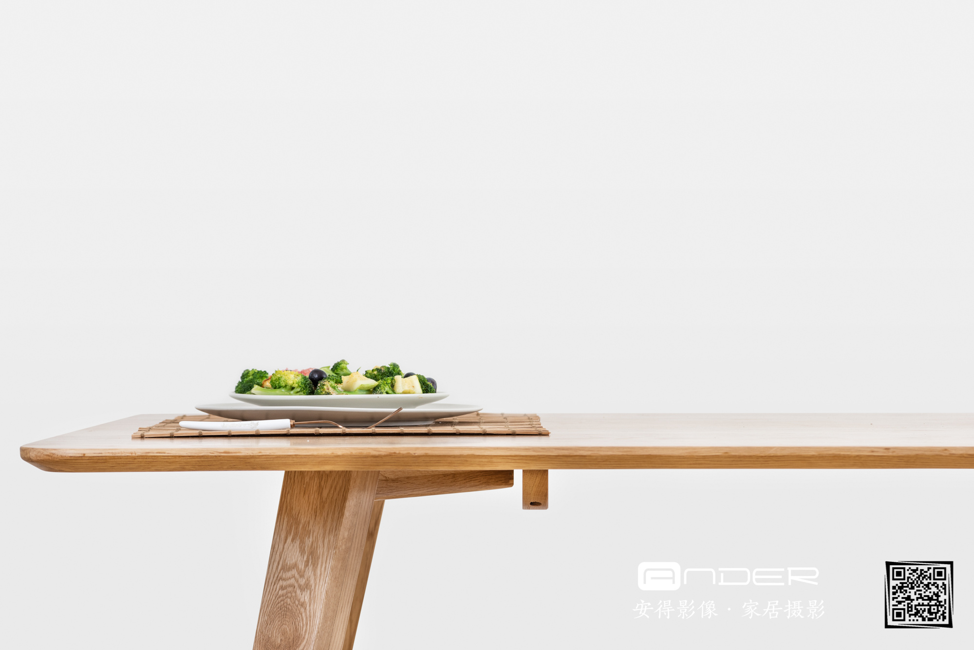 愫墨餐桌家具产品摄影