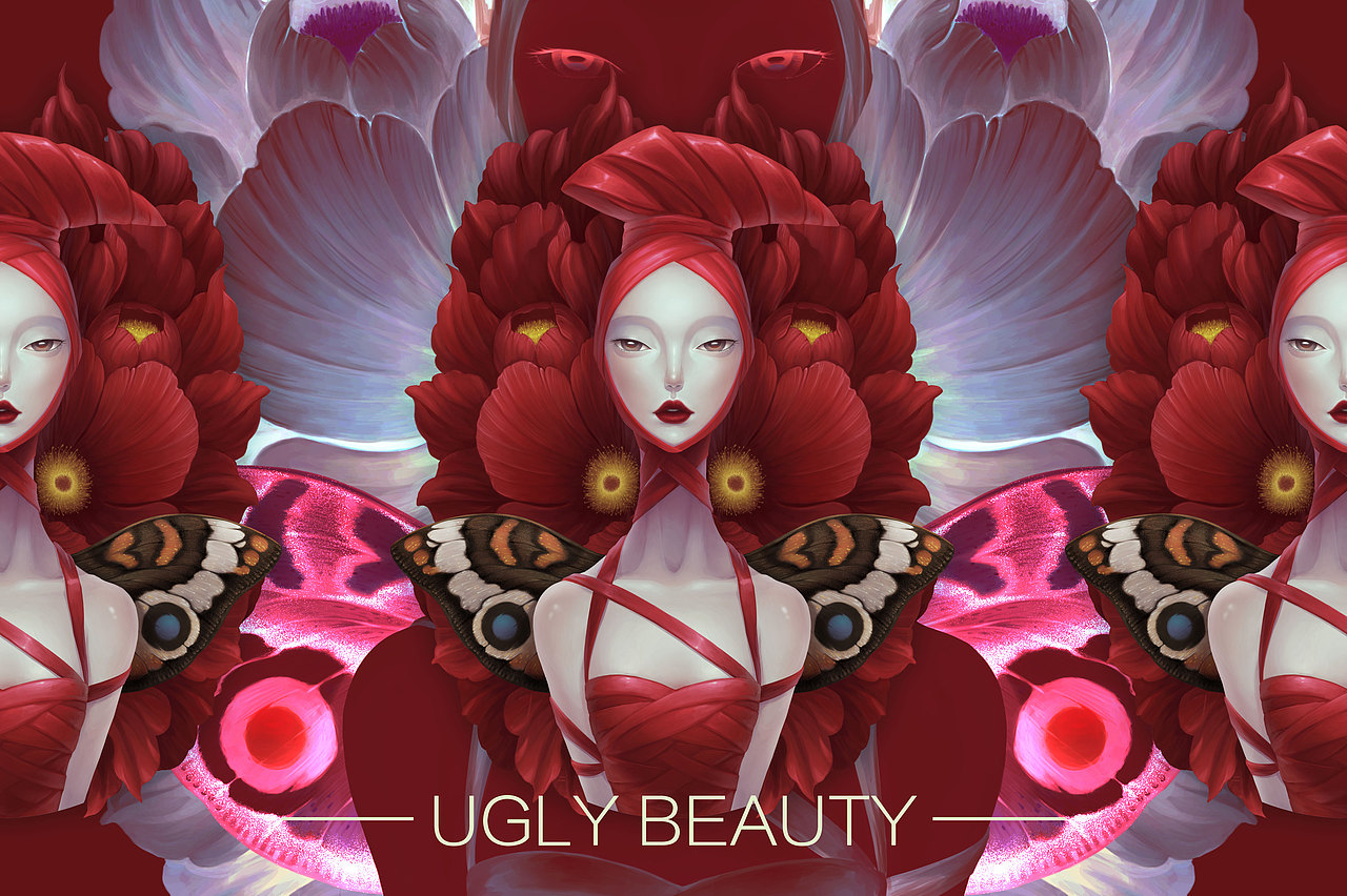 UGLY BEAUTY奇怪女孩物语（图ZMTg1MDUxMzM2） - 概念设定 - 站酷设计师二姑不让我乱起名原创素材 - 站酷ZCOOL