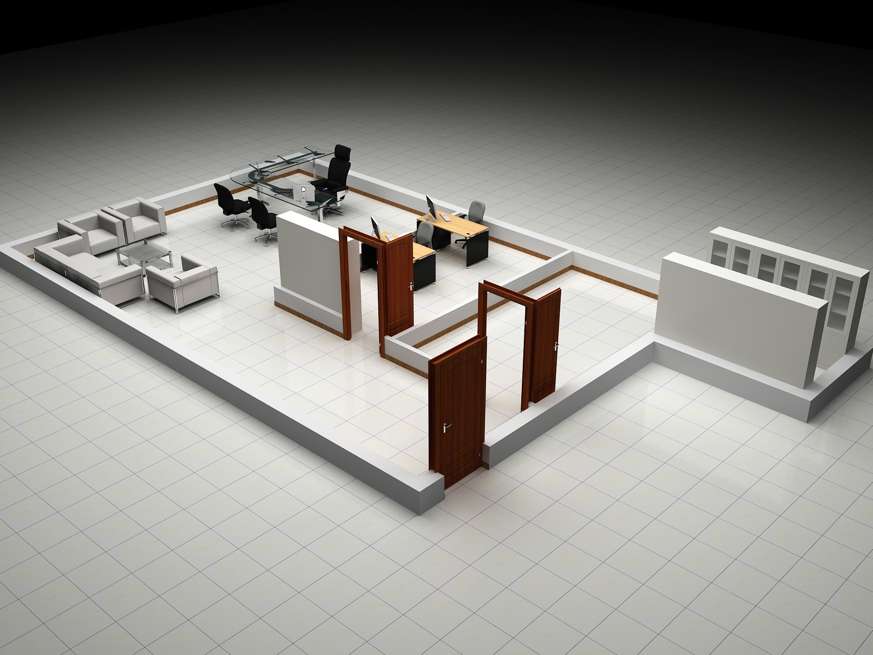 3dMax室内设计效果图|空间|室内设计|CAFA达子 - 原创作品 - 站酷 (ZCOOL)