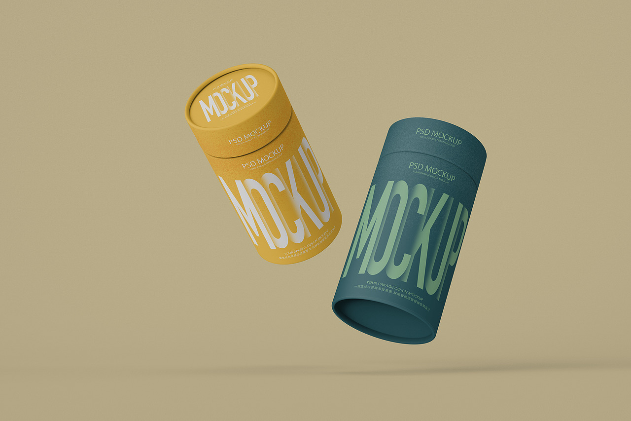 纸罐茶叶包装样机（图ZMjg2OTQ4MDQ0） - 包装 - 站酷设计师遇见吾桐原创素材 - 站酷ZCOOL