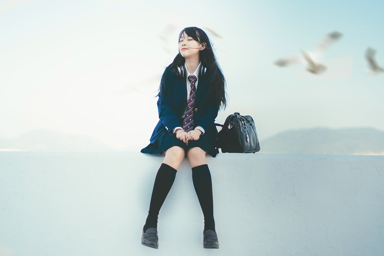 石澳旅拍（图ZMjA0NzYzMjg0） - 人像摄影 - 站酷设计师白日梦大熊菌原创素材 - 站酷ZCOOL