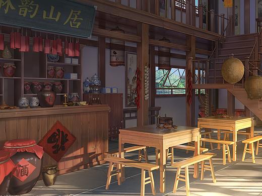 日式场景-古代客栈