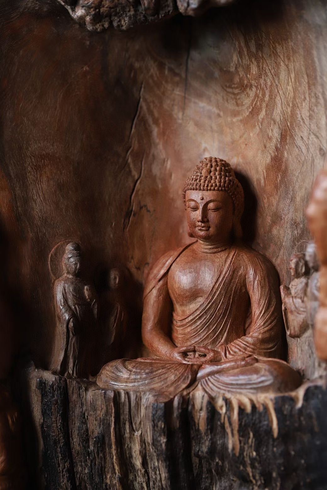 荔枝木 | “闻尘清净”香炉